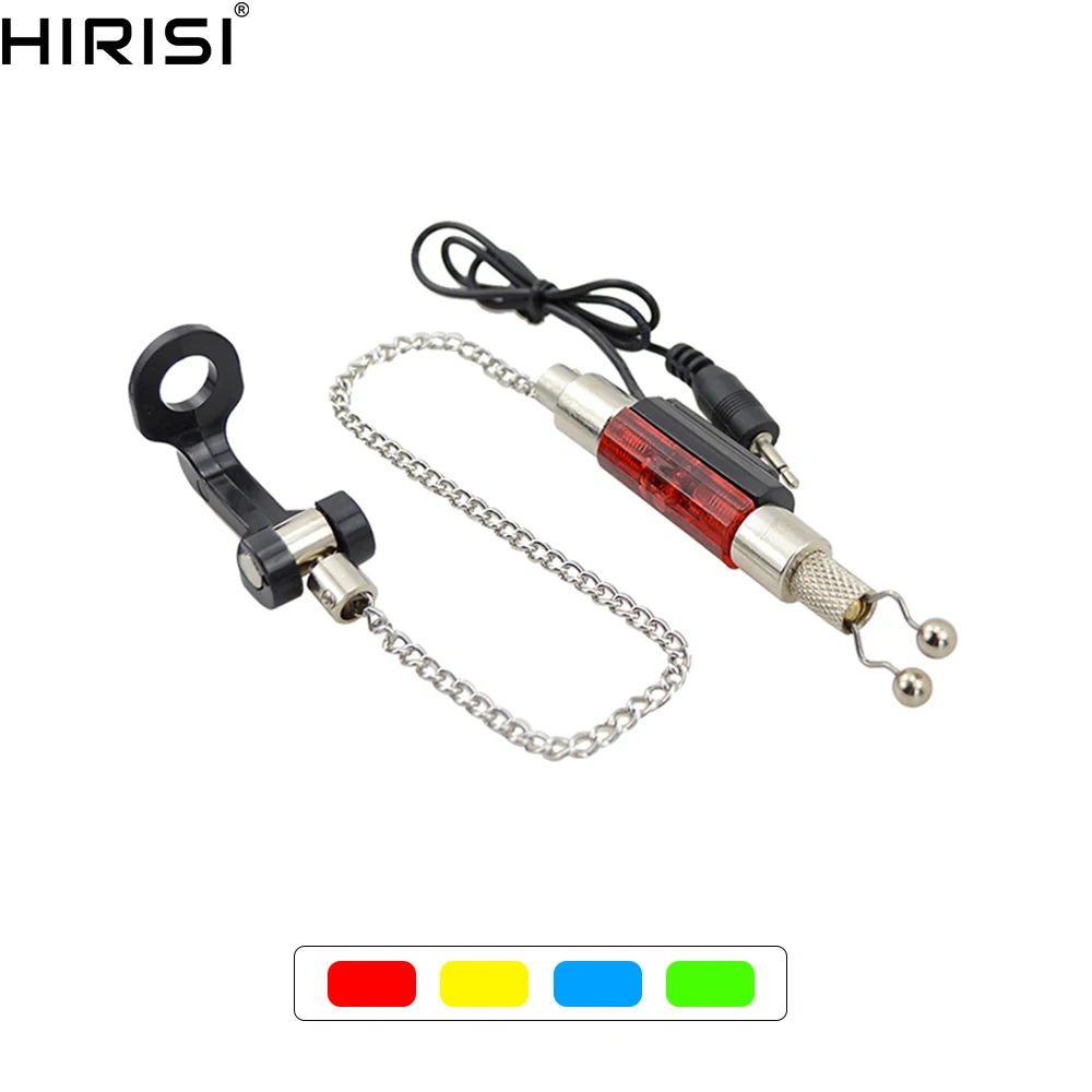 1pcs LED Fishing Swinger for Fishing Alarm Indicator Illuminated Drop Off Indicator Carp Fishing Tackle