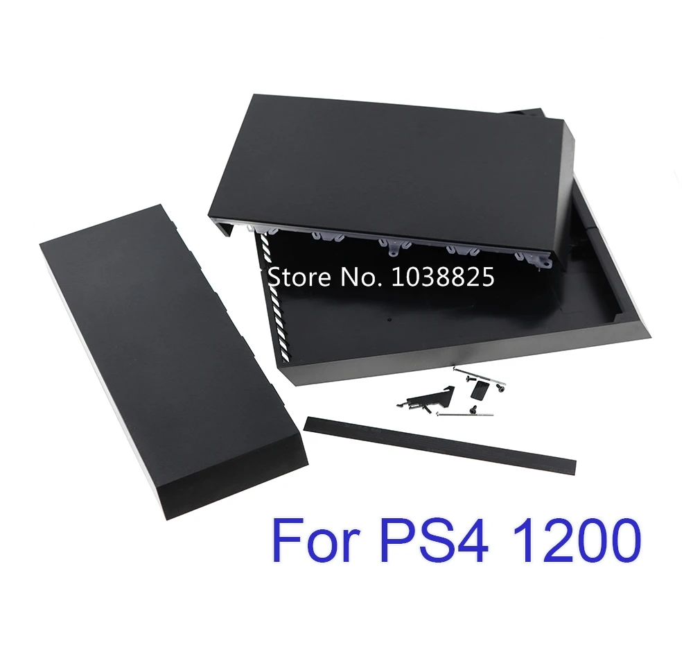 حافظة كاملة لوحدة التحكم PS4 حافظة كاملة مع مسامير لاصقة لجهاز PS4 1000 1100 1200 2000 لـ ps4 pro مع الشعار