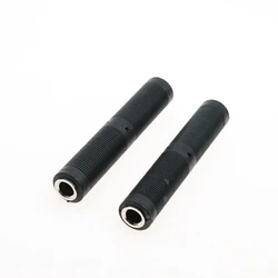 Bass Guitar Microphone Audio Cable Extender Connector 6.35 mm Jack Female to 6.35 Female Audio Adapter Coupler Converter