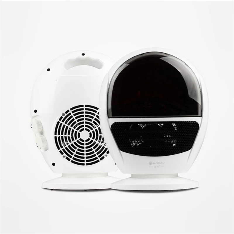 Pemanas Listrik Lantai Pemanas Hangat 3D Simulasi Api untuk Musim Dingin Peralatan Rumah Tangga Hemat Energi Mesin Hangat 220V QN36