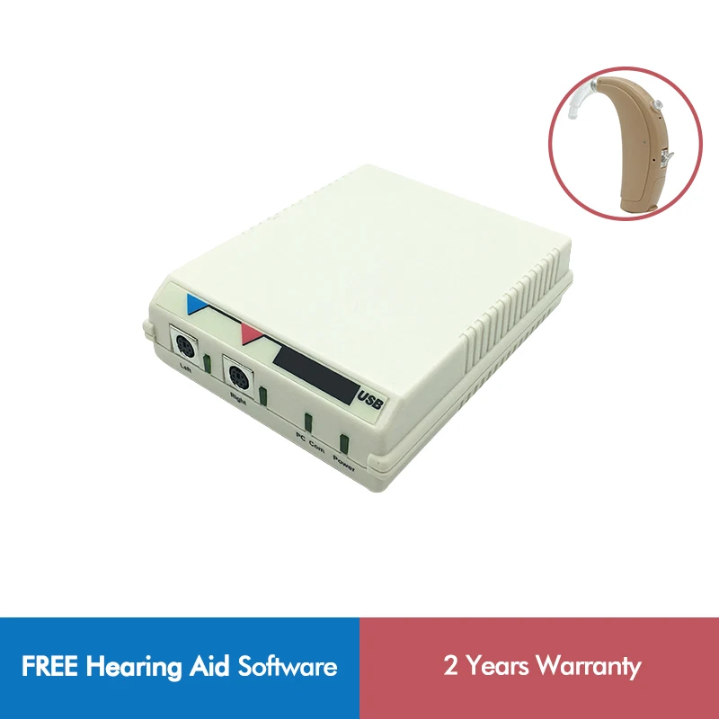 Digital Hearing Aid Programmer programming box work for All digital hearing aids Siemens Resound  Functioned as Hi-Pro hipro