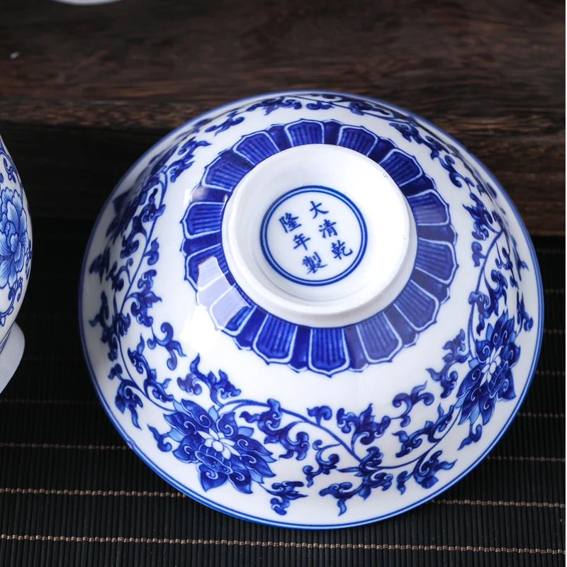 5.5 inch Jingdezhen Chinese Antique Style Tableware Bone china Rice Bowl Ceramic Ramen Soup Bowls Kitchen Accessories Home Decor