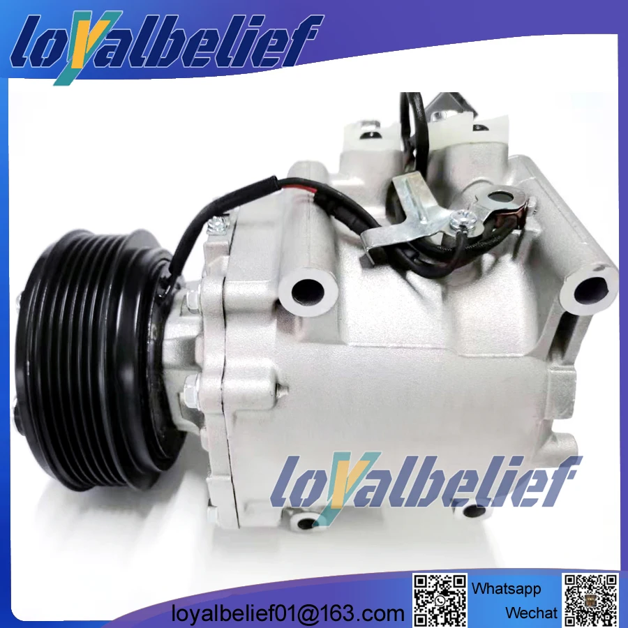 For Honda Auto AC Compressor For Car Honda FR-V BE 1.7 2004 2005 2006 2007 2008 2009 38810-RJH-006 38810RJH006 105mm 4PK