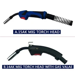 MIG torch 15AK 14AK torch body 180A european style welding gun MB15AK 14AK welding torch