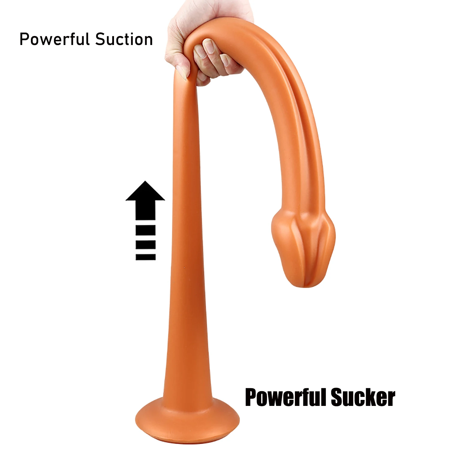 Liquid Silicone Super Long Anal Plug Big Dildos Stimulate Anus and Vagina Soft Anal Dilator Penis Sex Toy Dick Butt Plug Phallus