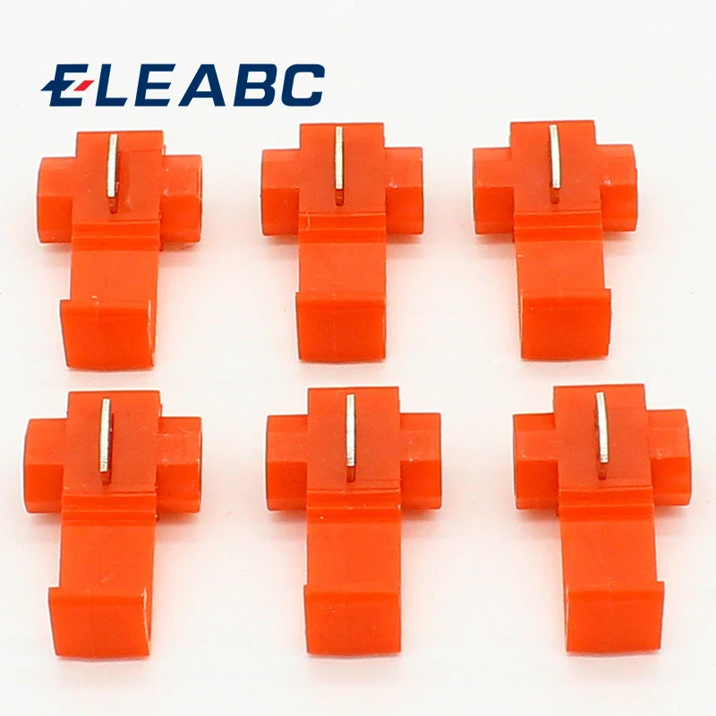 50PCS Scotch Lock Wire Electrical Cable Connectors Quick Splice Terminals Crimp