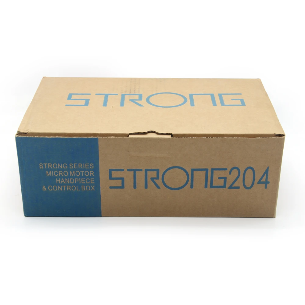 darmowy zestaw wierteł do zdobienia paznokci 35000 obr./min mikrosilnik szczotkowy Strong 204 mocna rękojeść 102L wtyczka EU