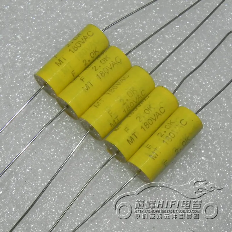 1pcs/1lot Taiwan Hualun FARADD 180VAC 2UF 205K through-core metalized polyester film AC capacitor