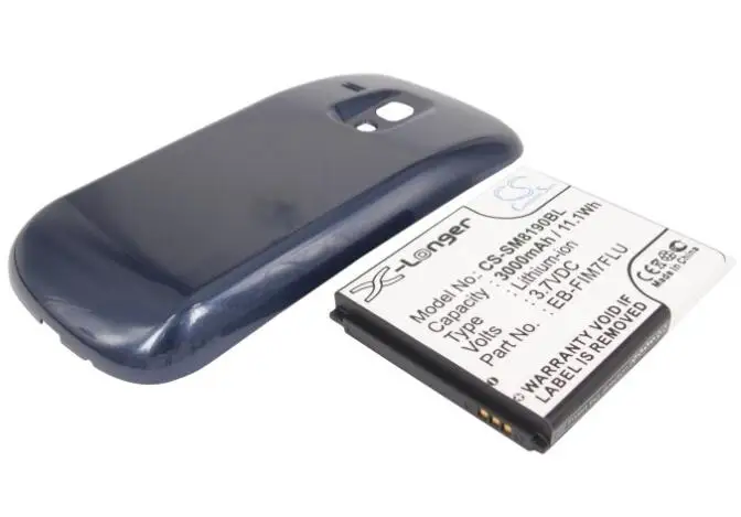 Batteria cameron sino 3000mah per SAMSUNG Galaxy S 3 Mini S III Mini S3 mini SIII mini GT-I8190 EB-F1M7FLU