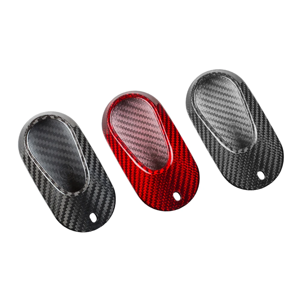 3Colors Car Carbon Fiber Key Fob Case Cover For Mercedes Benz S Class W223 S400 S400L S320l S350l S450l S500l 2021