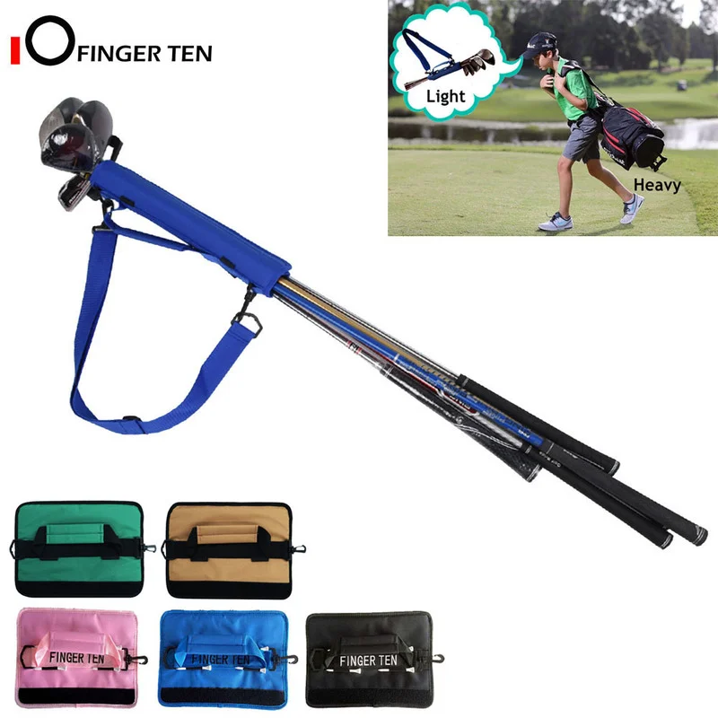 Lightweight Mini Golf Club Bag Driving Range Carrier Course Training Case Black Blue Pink for Men Women Kids Drop Shipping