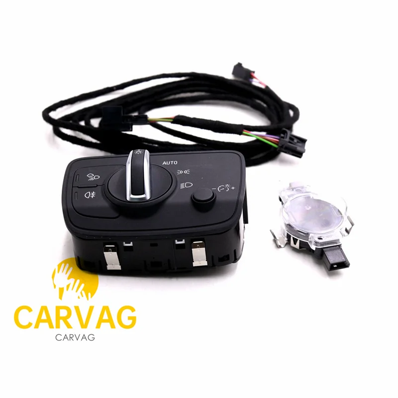 

For Audi A3 8V Headlight Switch with Rain sensor Automatic Wiper Auto Head Light Sensor