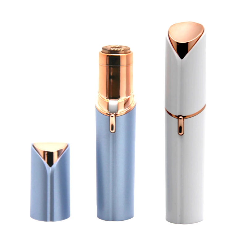 Home Mini Women Lipstick Facial Brows Body Electric Shaving Hair Remover Battery Eletric Trimmer Epilator for Hair Removal