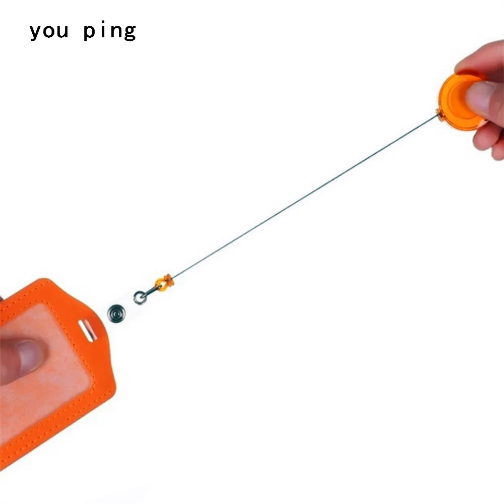 Hoge kwaliteit 620 horizontaal van verticale kaarthoes Credit Badge Holder lanyards verpleegkundige naamplaatje Accessoires ID-kaarthouder