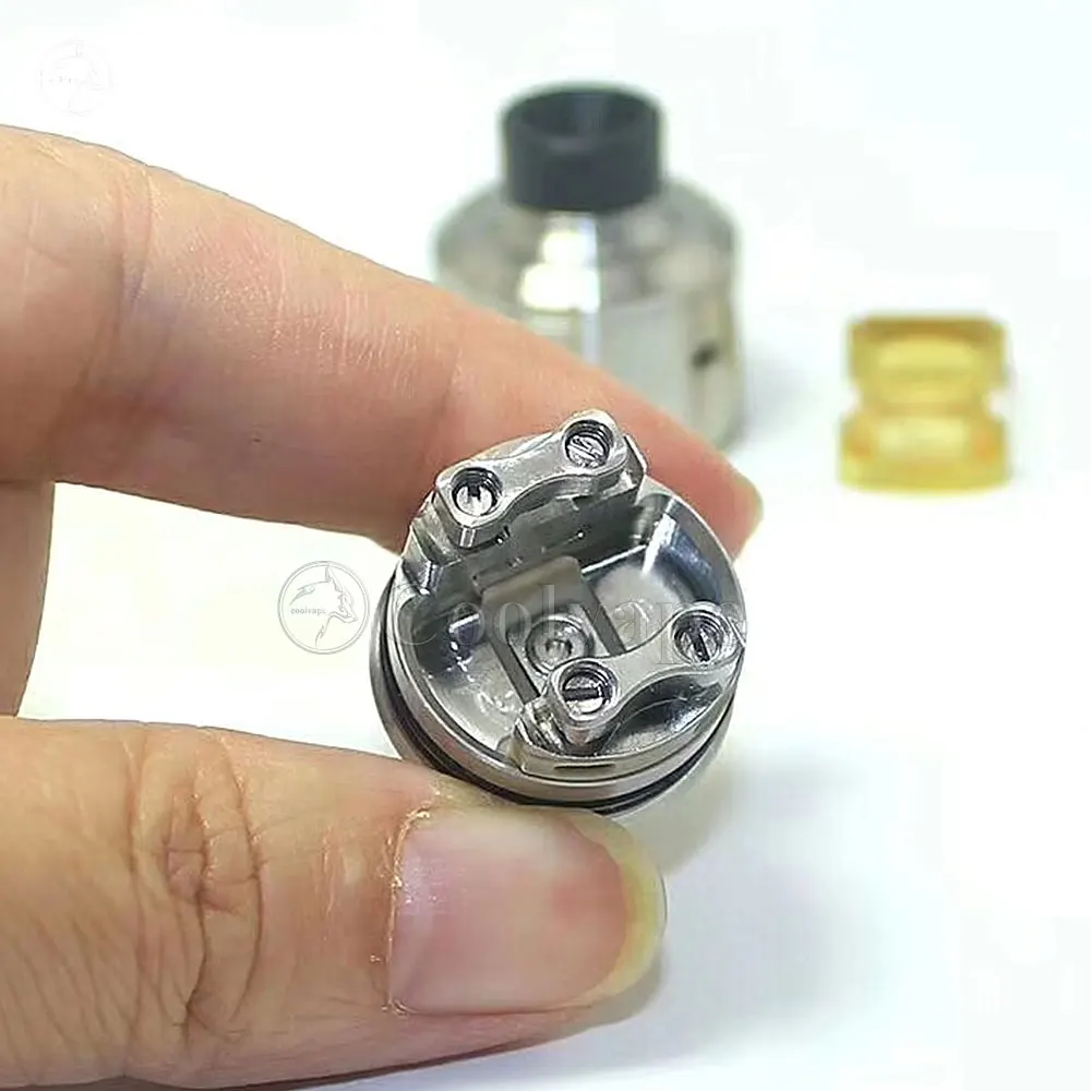 Tanque atomizador SXK Citadel Style RDA, atomizador de goteo reconstruible MTL RDA con Pin BF, acero inoxidable 316, 22mm de diámetro