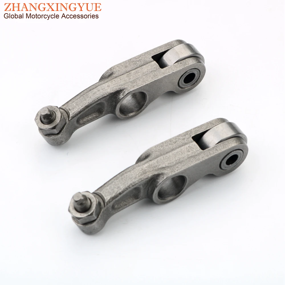 2pc Scooter Valve Rocker Arm Assy For SYM GR125 X-Pro Jet 4 Orbit Symphony SR 125cc 1443A-F6A-000 4-Stroke