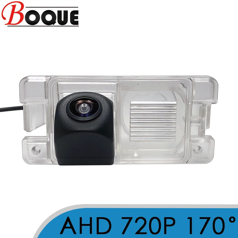 BOQUE 170 Degree 1280x720P HD AHD Car Vehicle Rear View Reverse Camera for Mitsubishi Triton L200 Hunter Sportero Strada MK4