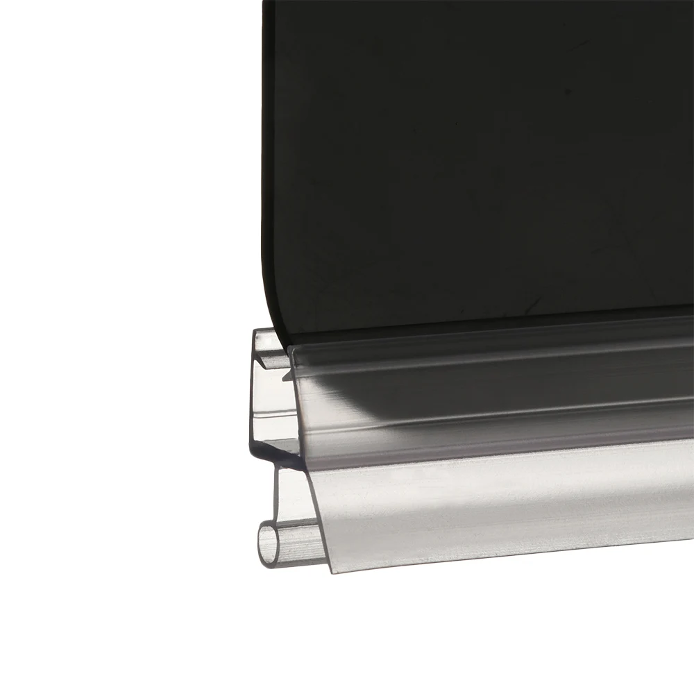 Tira de sellado para puerta de ducha y baño, burlete de goma para puerta de vidrio de 4 a 12mm, accesorio portátil para ventana, accesorios para el hogar