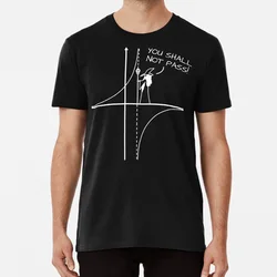 You Shall Not Pass T Shirt You Shall Not Pass Lord Rings Gandalf Wizard Balrog Math