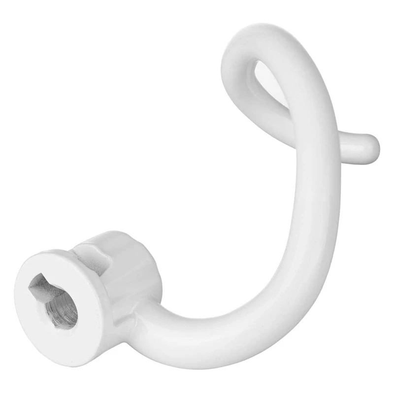 LUDA Spiral Dough Hook Replacement for Kitchen Aid Mixer - Coated Dough Hook for K5SS K5A KSM5 KS55 Pro 600 Beater Attachment