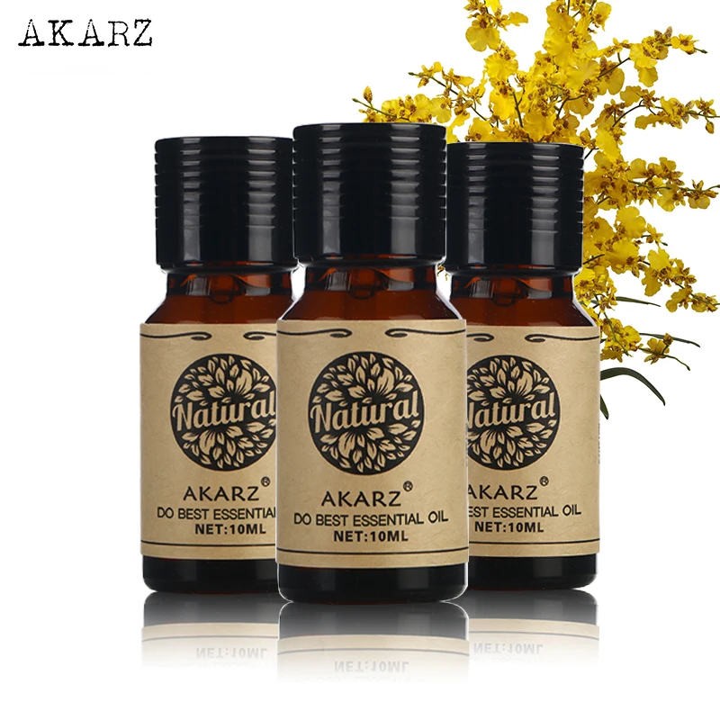 

AKARZ Eucalyptus Osmanthus Honeysuckle essential oil sets For Skin Body Care Aromatherapy Massage Spa 10ml*3