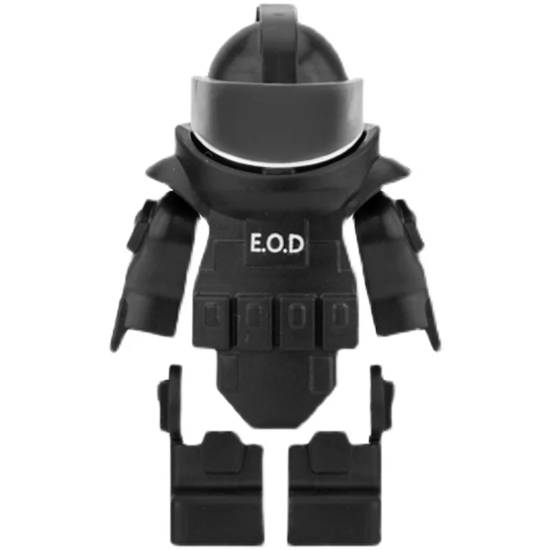 MOC Solider Figures Accessories Bomb Disposal Suit Building Blocks EOD Special Forces Vest Equipment Model Mini Parts Bricks Toy