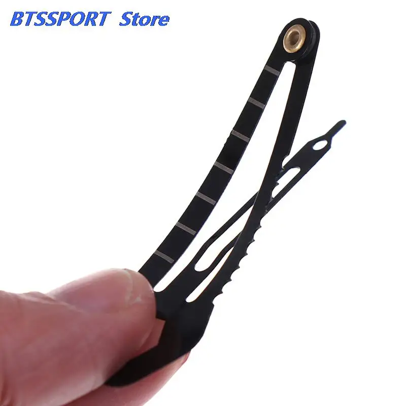 1pc Multi functional Women Hair Pin Self defense Multi Tool Hair Clip Hairpin Stainless Steel Tactical Practical Hairpin Tool