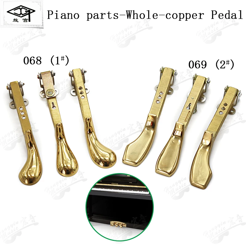 

piano tuning tool 068 069 Whole-copper Pedal 1#2# (3 / pay) piano spare parts