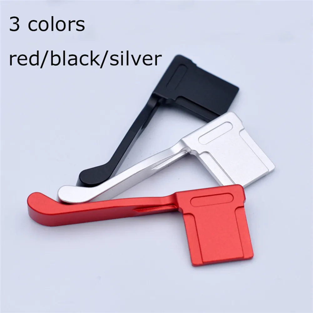 Metallo pollice su pollice resto mano Grip copertura maniglia fibbia per Fuji X100V Fujifilm X-100V accessori per fotocamere