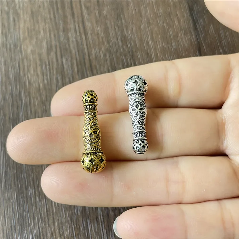 JunKang Alloy DIY Connector Jewelry Making Handmade Rosary Prayer Beads Bracelet Misbaha Tasbih Accessories Muslim Islam