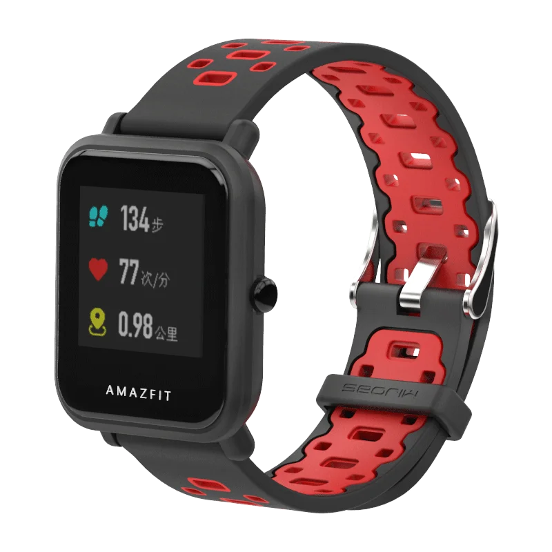 Amazfit Bip 3 Pro Bracelet 용 손목 스트랩 20mm 시계 밴드 GTS 용 팔찌 Amazfit Bip S Lite 용 Amazfit Bip 보호 케이스