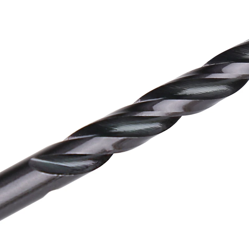 HEDA 8PCS/Set 3-6.5mm M35 Cobalt TiAIN Spiral Groove 3 Flutes Twist Drill Bits Hex Shank For Stainless Steel Thin Iron