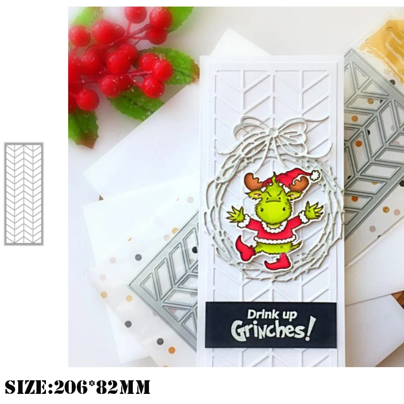 

New Metal Cutting Dies Stamps for DIY Scrapbooking Halloween Stencil Template Photo Album Decorative Embossing Paper Card Craft