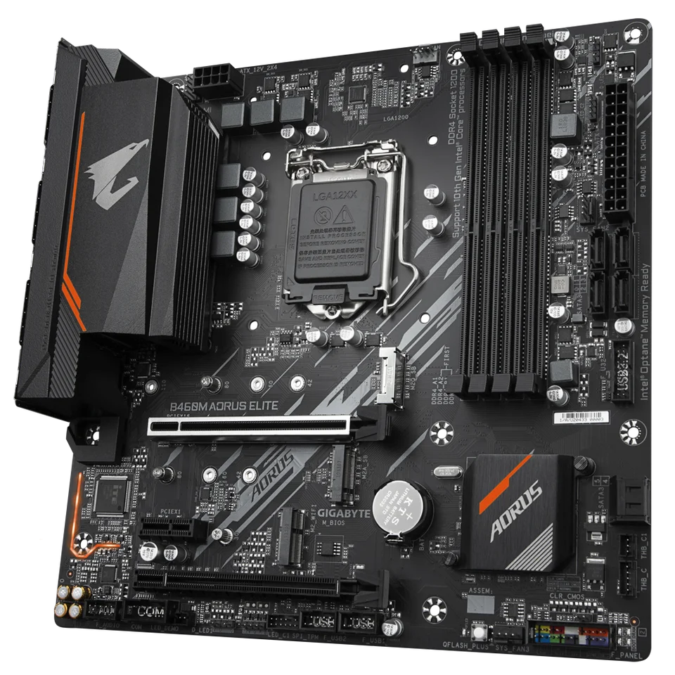 Gigabyte GA B460M AORUS ELITE Micro-ATX Intel B460 DDR4 M.2 128G