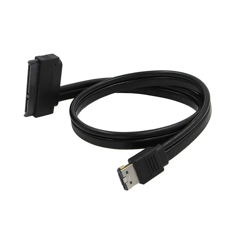 Power Esata (eSATAp) to Sata Cable Dual Power USB 12V 5V Combo to 22 Pin (7Pin + 15Pin)For 2.5 inch 3.5 inch HDD