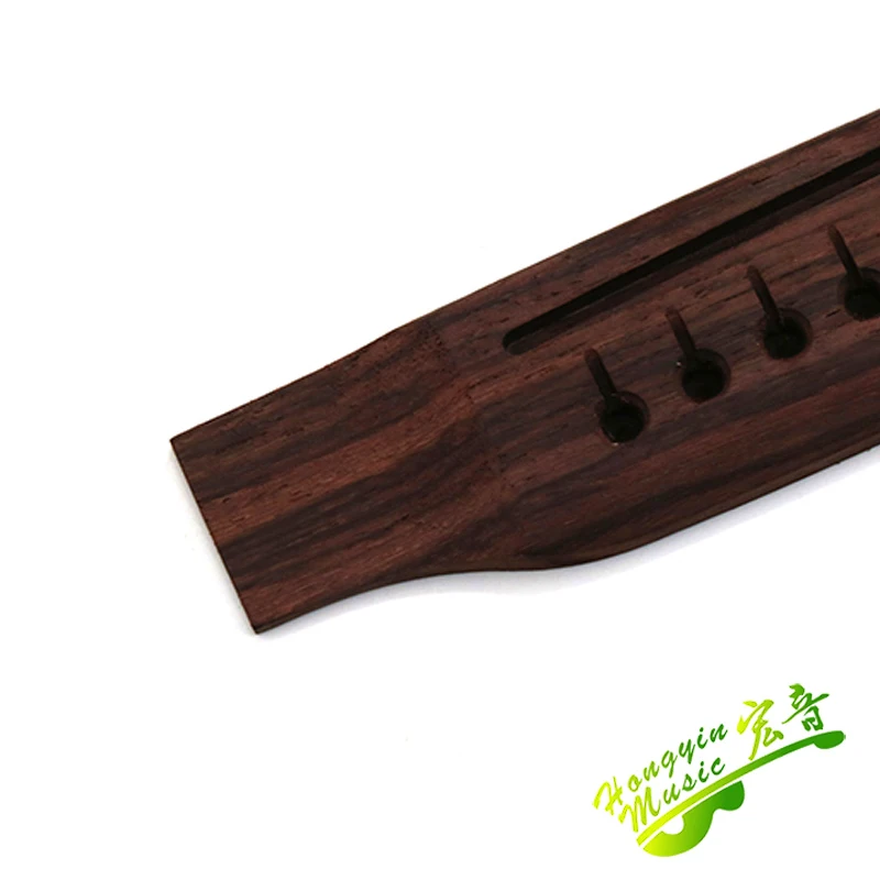 MT Style Guitar Parts Saddle Thru Guitar Bridge For Acoustic Guitar  Replacement Parts Guitar Accessories  Indian Rosewood