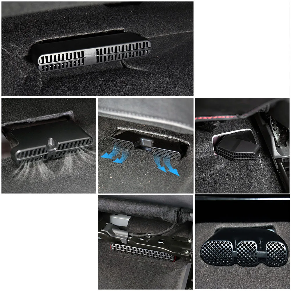 For Honda Accord CRV CR-V Civic City Vezel HR-V Jazz Fit Seat AC Heat Floor Air Conditioner Vent Outlet Cover Grill Trim