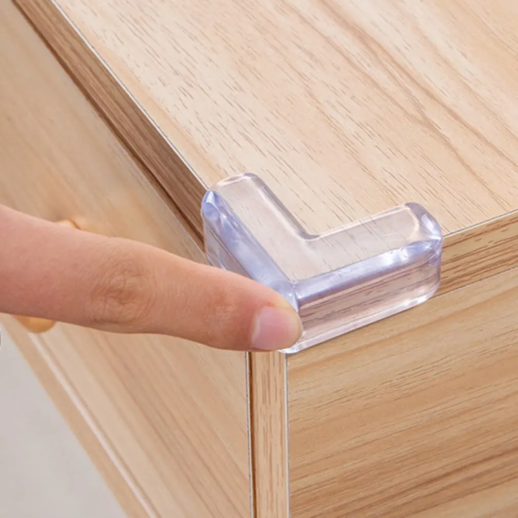 1Pcs Baby Safety L Shape Transparent Protector Cover Table Corner Guards Children Protection Furnitures Edge Corner Guards