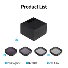 ND CPL Lens Filter Set for GoPro Hero #6