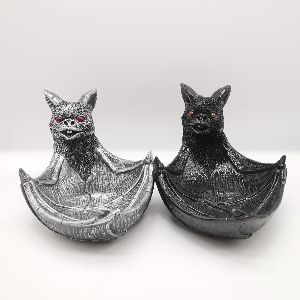 Creative Bat Plate Display Stand, Base for Crystal Spheres, Ball Holder, Desk Ornaments, Home Decor