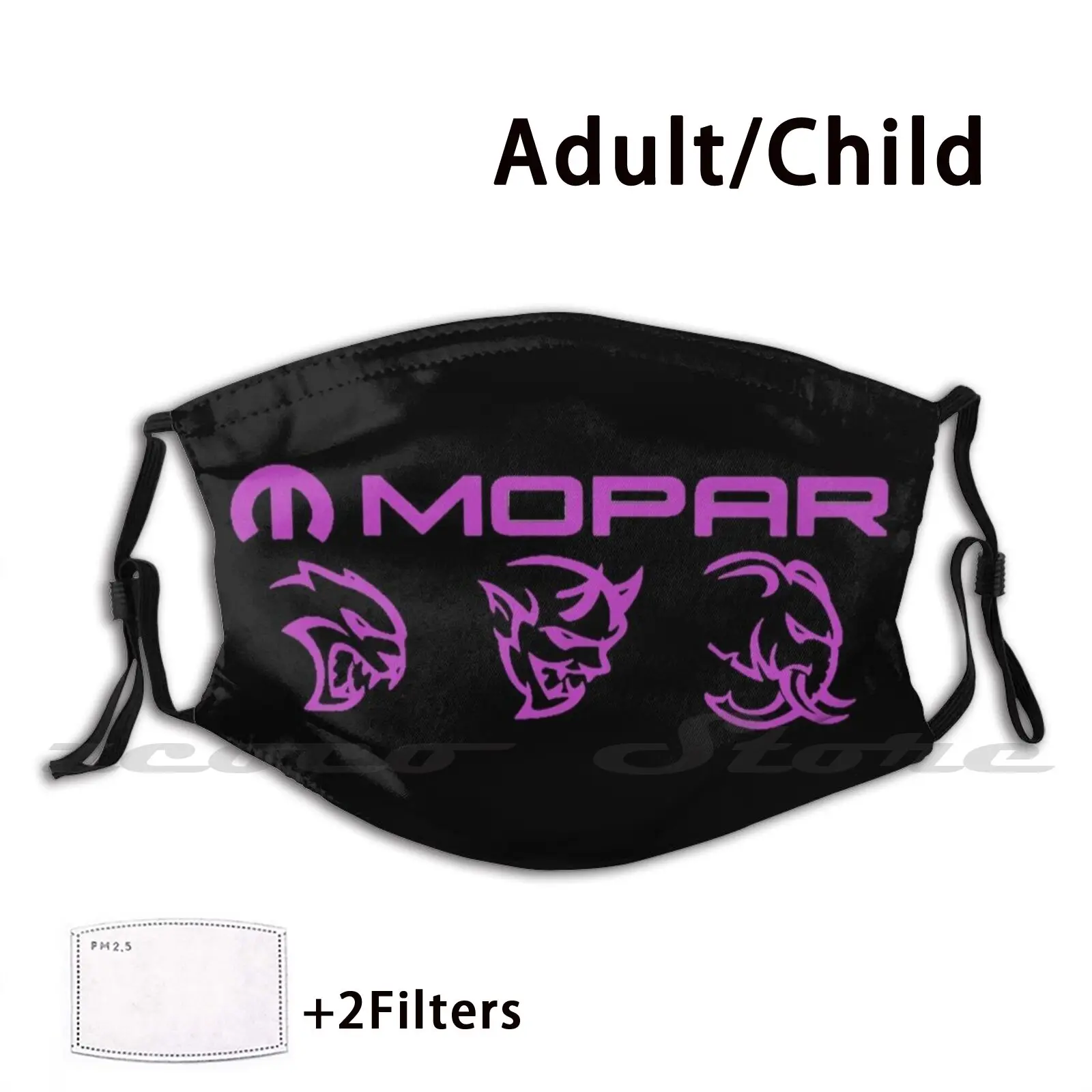 

Mopar Logo Mask Cloth Washable Diy Filter Pm2.5 Adult Kids Demon Challenger Hellcat Mopar Mopar Or No Car Super Car Muscle Car