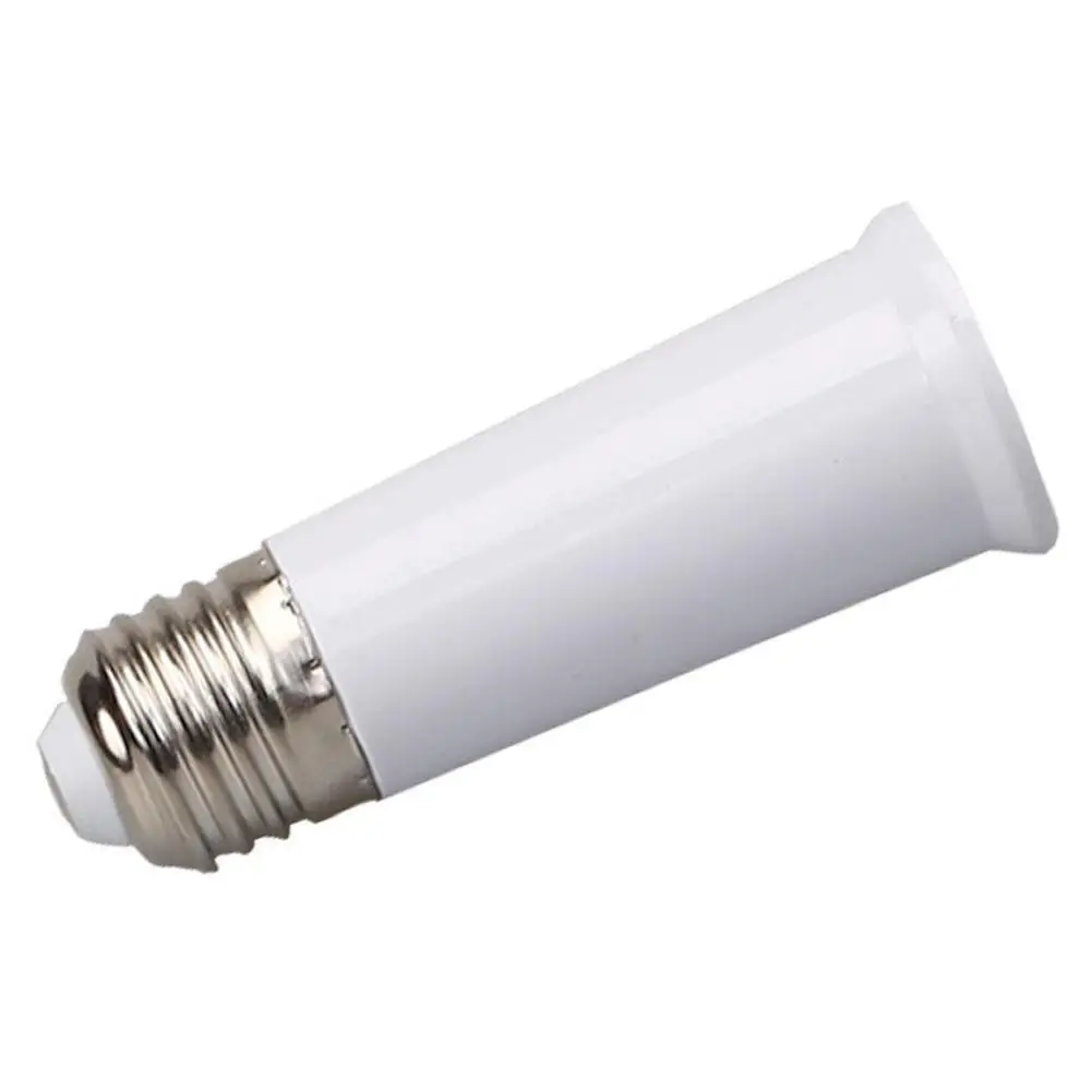 E27 to E27 65mm Extend Socket Base Lamp Holder Converter Light Bulb Cap Conversion Adapter