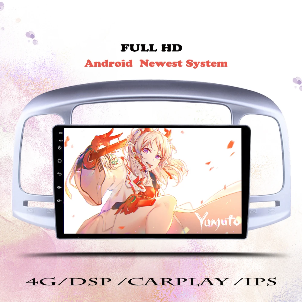 

Android 13.0 8Core head unit HU 4G in Dash Car Radio Multimedia Video Player For Hyundai Accent 3 2006 2007 2008 2009 2010 2011