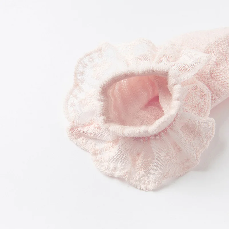 DB17732 dave bella summer fashion baby girls floral lace socks cute children kids girl socks