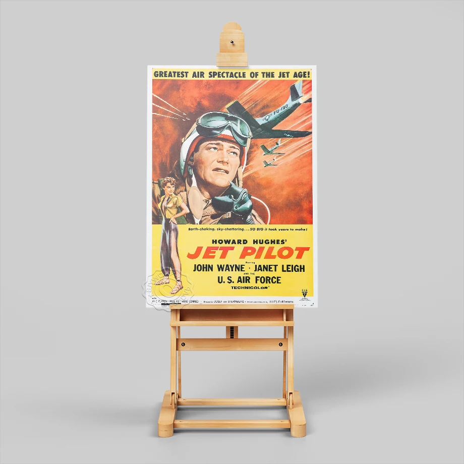 Classic Retro Jet Pilot Love Movie Posters and Prints Canvas Painting Lovers Vintage Wall Art Picture Living Room Home Decor