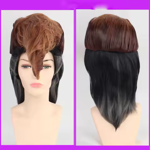 Anime Danganronpa Dangan Mondo Owada Cosplay Wigs Heat Resistance Fiber + Wig Cap