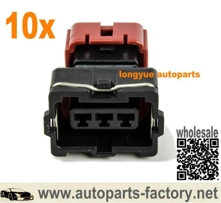 Longyue 10pcs sensor Throttle Position Sensor (TPS) Connector for Nissan 300ZX Cam Crank