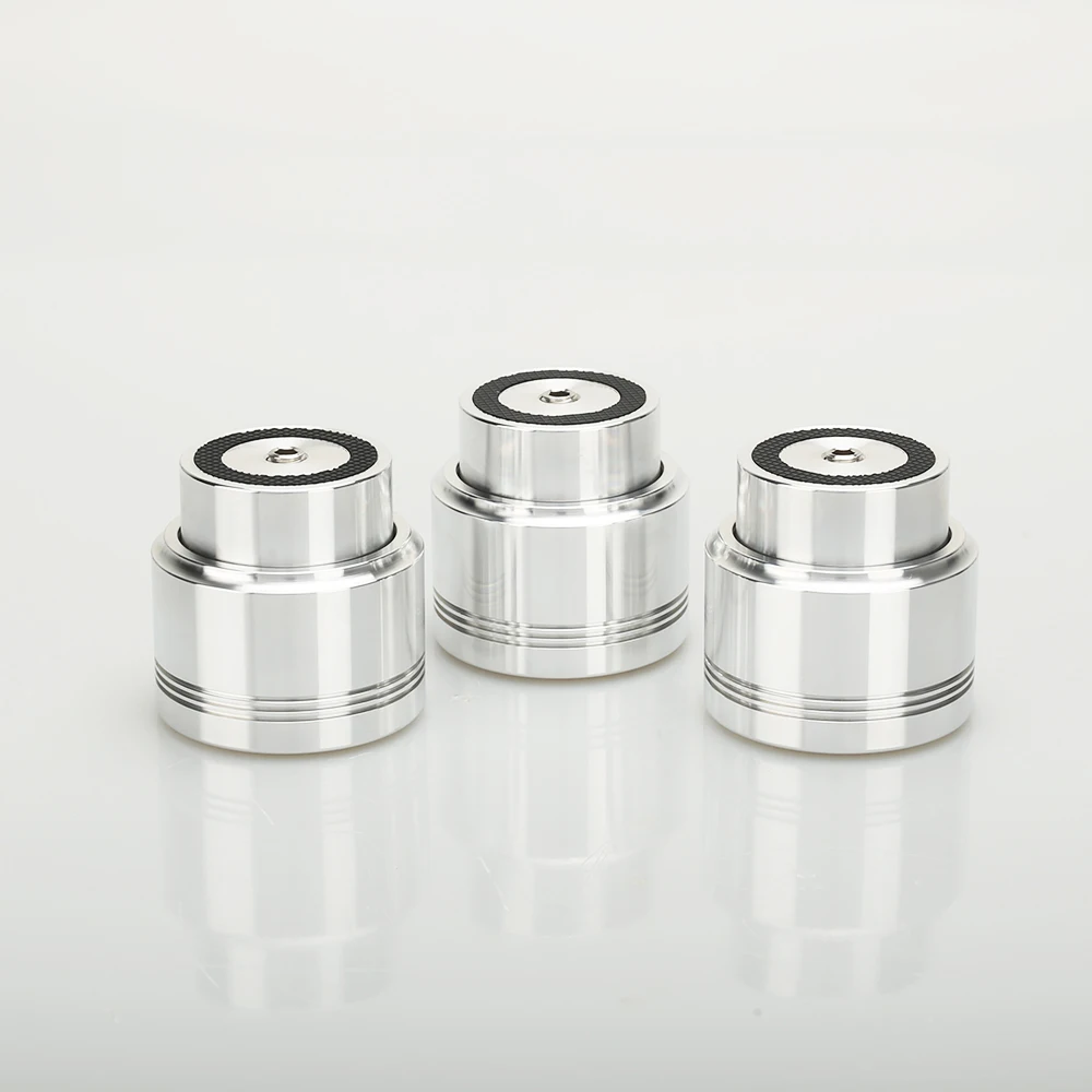 3Set 48mm*42mm Aluminum Maglev Float Speaker Spike Amp Stand Base Feet HIFI Isolating High End