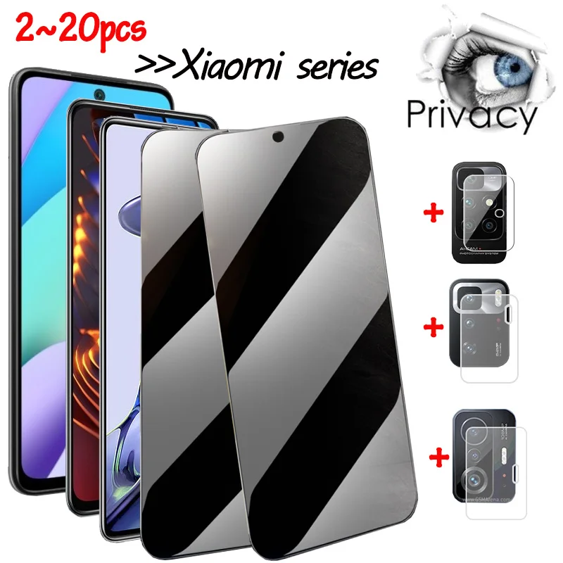 

poco f5 pro privacy screen protector for xiaomi 12t pro 11tpro anti Peeping glass poco x5 redmi note 10 11 pro 5g 10s 11s anti-spy film poko x3 gt nfc f3 poco x4 pro 5g safty tempered glass