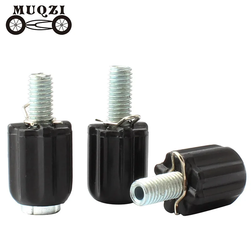 MUQZI 4pcs Bike Shifter Brake Cable Adjuster Screw MTB Shift Cable M5 Adjust Screw Rear Derailleur Bolt